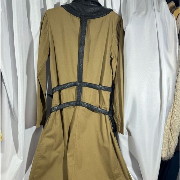 Nicholas K Tan and Black Trench Coat - Picture 7 of 8